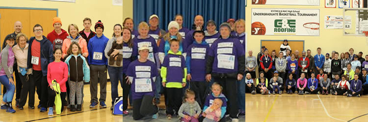 Attendees at Save Your Breath 5K.