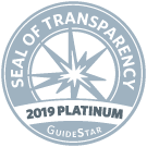 Guide Star Seal of Transparency Platinum Award.